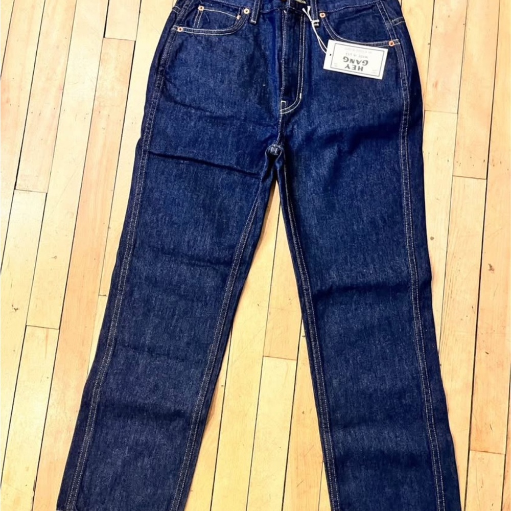Hey Gang Dark Blue Denim Jeans
